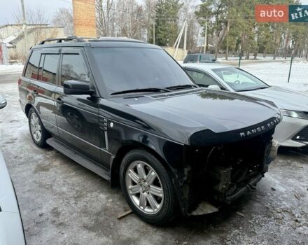 Черный Ленд Ровер Рендж Ровер, объемом двигателя 4.39 л и пробегом 110 тыс. км за 5900 $, фото 4 на Automoto.ua