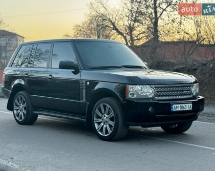 Чорний Ленд Ровер Рендж Ровер, об'ємом двигуна 4.39 л та пробігом 220 тис. км за 12300 $, фото 3 на Automoto.ua