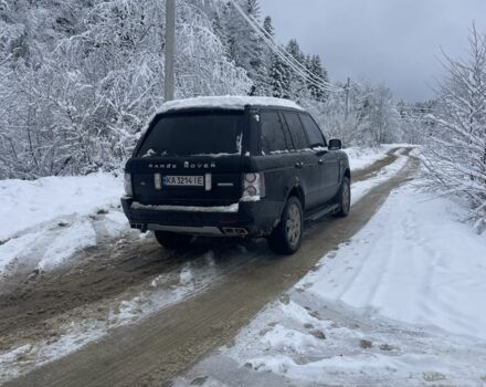 Черный Ленд Ровер Рендж Ровер, объемом двигателя 4.2 л и пробегом 306 тыс. км за 13500 $, фото 3 на Automoto.ua