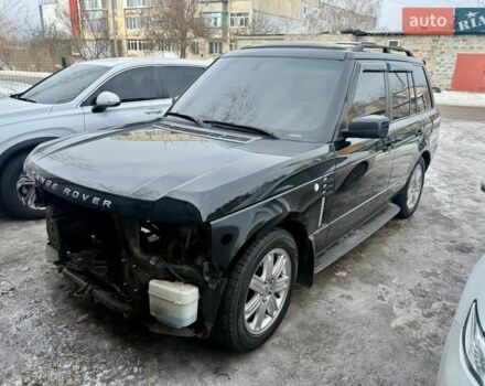 Черный Ленд Ровер Рендж Ровер, объемом двигателя 4.39 л и пробегом 140 тыс. км за 6900 $, фото 3 на Automoto.ua