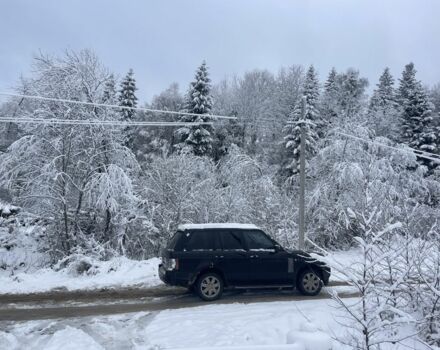 Черный Ленд Ровер Рендж Ровер, объемом двигателя 4.2 л и пробегом 306 тыс. км за 13500 $, фото 1 на Automoto.ua
