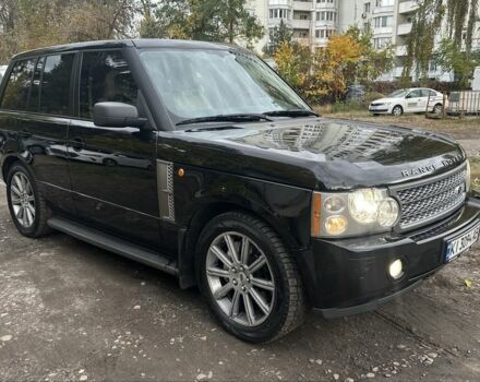 Ленд Ровер Рендж Ровер 2007 у Борисполе на Automoto.ua Чорний Ленд Ровер Рендж Ровер, об'ємом двигуна 4.2 л та пробігом 320 тис. км за 9500 $, фото 1 на Automoto.ua