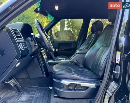 Черный Ленд Ровер Рендж Ровер, объемом двигателя 4.2 л и пробегом 287 тыс. км за 16000 $, фото 16 на Automoto.ua