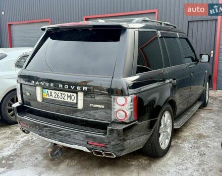Черный Ленд Ровер Рендж Ровер, объемом двигателя 4.39 л и пробегом 110 тыс. км за 5900 $, фото 1 на Automoto.ua