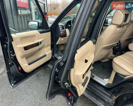 Черный Ленд Ровер Рендж Ровер, объемом двигателя 3.6 л и пробегом 307 тыс. км за 7650 $, фото 12 на Automoto.ua