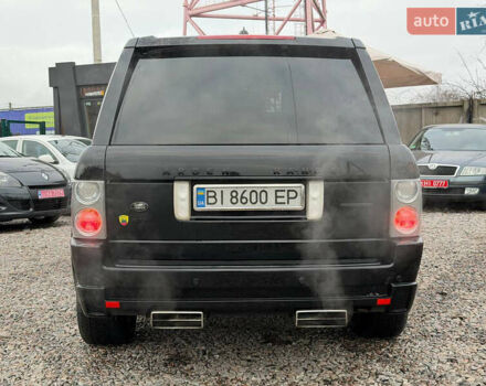 Чорний Ленд Ровер Рендж Ровер, об'ємом двигуна 4.2 л та пробігом 230 тис. км за 12200 $, фото 10 на Automoto.ua