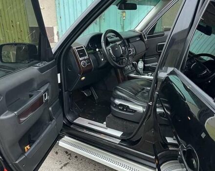 Черный Ленд Ровер Рендж Ровер, объемом двигателя 4.2 л и пробегом 235 тыс. км за 12000 $, фото 7 на Automoto.ua
