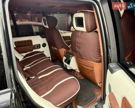 Черный Ленд Ровер Рендж Ровер, объемом двигателя 4.39 л и пробегом 110 тыс. км за 5900 $, фото 14 на Automoto.ua