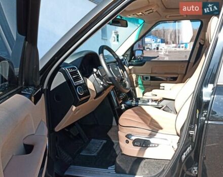 Черный Ленд Ровер Рендж Ровер, объемом двигателя 3.6 л и пробегом 288 тыс. км за 13500 $, фото 9 на Automoto.ua