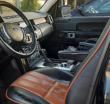 Черный Ленд Ровер Рендж Ровер, объемом двигателя 4.2 л и пробегом 230 тыс. км за 12000 $, фото 7 на Automoto.ua