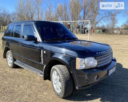 Черный Ленд Ровер Рендж Ровер, объемом двигателя 4.2 л и пробегом 400 тыс. км за 11000 $, фото 1 на Automoto.ua