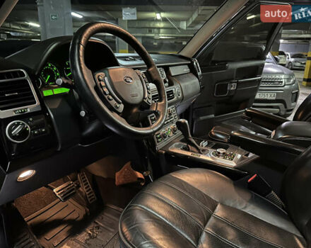 Черный Ленд Ровер Рендж Ровер, объемом двигателя 4.2 л и пробегом 245 тыс. км за 18500 $, фото 14 на Automoto.ua