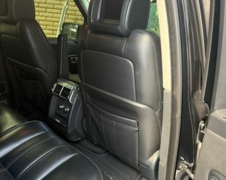 Черный Ленд Ровер Рендж Ровер, объемом двигателя 4.2 л и пробегом 230 тыс. км за 12000 $, фото 10 на Automoto.ua
