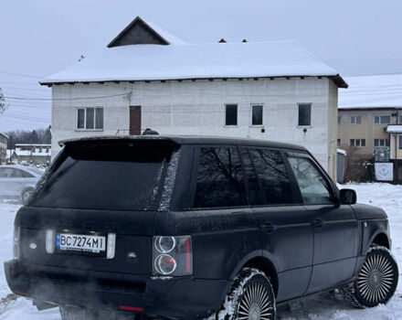 Черный Ленд Ровер Рендж Ровер, объемом двигателя 4.2 л и пробегом 284 тыс. км за 7399 $, фото 7 на Automoto.ua