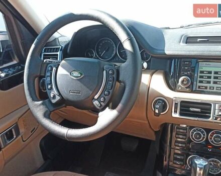 Черный Ленд Ровер Рендж Ровер, объемом двигателя 3.6 л и пробегом 288 тыс. км за 13500 $, фото 13 на Automoto.ua