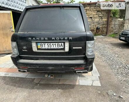 Черный Ленд Ровер Рендж Ровер, объемом двигателя 4.2 л и пробегом 304 тыс. км за 10000 $, фото 3 на Automoto.ua