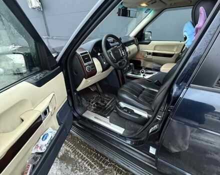 Черный Ленд Ровер Рендж Ровер, объемом двигателя 4.2 л и пробегом 377 тыс. км за 10500 $, фото 18 на Automoto.ua