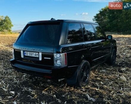 Черный Ленд Ровер Рендж Ровер, объемом двигателя 4.2 л и пробегом 243 тыс. км за 12000 $, фото 4 на Automoto.ua
