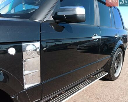 Черный Ленд Ровер Рендж Ровер, объемом двигателя 3.6 л и пробегом 288 тыс. км за 13500 $, фото 6 на Automoto.ua