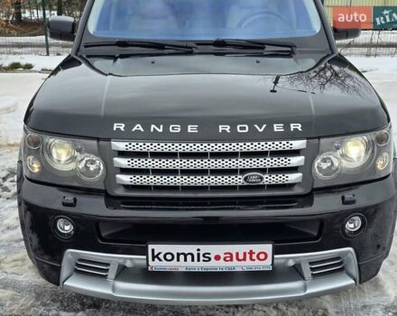 Черный Ленд Ровер Рендж Ровер, объемом двигателя 4.2 л и пробегом 240 тыс. км за 7999 $, фото 9 на Automoto.ua