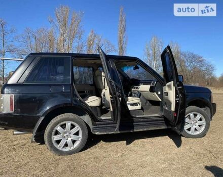 Черный Ленд Ровер Рендж Ровер, объемом двигателя 4.2 л и пробегом 400 тыс. км за 11000 $, фото 8 на Automoto.ua
