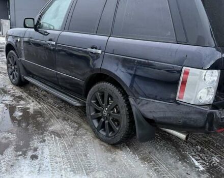Черный Ленд Ровер Рендж Ровер, объемом двигателя 4.2 л и пробегом 377 тыс. км за 10500 $, фото 11 на Automoto.ua