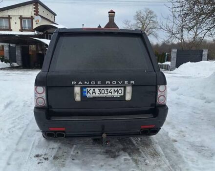 Черный Ленд Ровер Рендж Ровер, объемом двигателя 3.63 л и пробегом 475 тыс. км за 13000 $, фото 8 на Automoto.ua