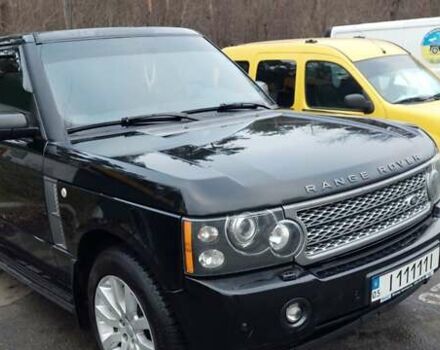 Черный Ленд Ровер Рендж Ровер, объемом двигателя 3.63 л и пробегом 320 тыс. км за 15000 $, фото 2 на Automoto.ua