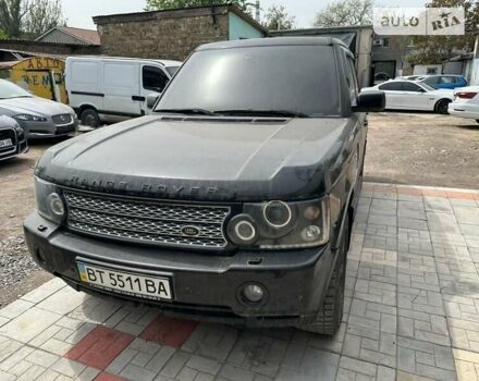 Черный Ленд Ровер Рендж Ровер, объемом двигателя 4.2 л и пробегом 304 тыс. км за 10000 $, фото 4 на Automoto.ua