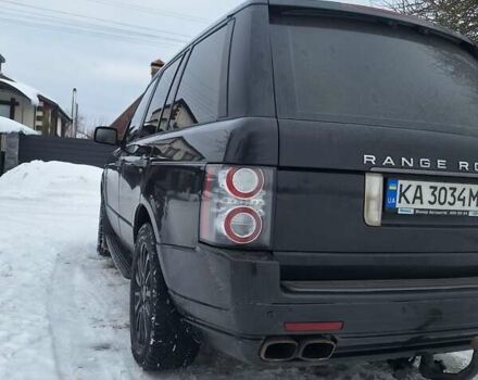 Черный Ленд Ровер Рендж Ровер, объемом двигателя 3.63 л и пробегом 475 тыс. км за 13000 $, фото 9 на Automoto.ua