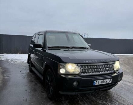 Черный Ленд Ровер Рендж Ровер, объемом двигателя 4.2 л и пробегом 377 тыс. км за 10500 $, фото 13 на Automoto.ua