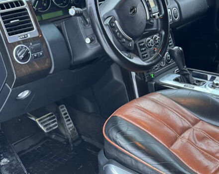 Черный Ленд Ровер Рендж Ровер, объемом двигателя 4.2 л и пробегом 284 тыс. км за 7399 $, фото 10 на Automoto.ua