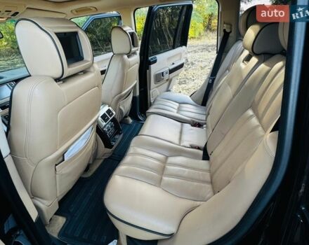 Черный Ленд Ровер Рендж Ровер, объемом двигателя 4.2 л и пробегом 243 тыс. км за 12000 $, фото 13 на Automoto.ua