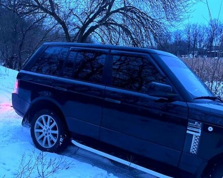 Черный Ленд Ровер Рендж Ровер, объемом двигателя 5 л и пробегом 315 тыс. км за 15000 $, фото 1 на Automoto.ua