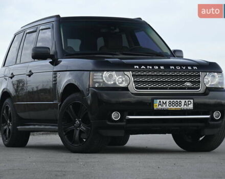 Черный Ленд Ровер Рендж Ровер, объемом двигателя 3.63 л и пробегом 142 тыс. км за 18800 $, фото 1 на Automoto.ua