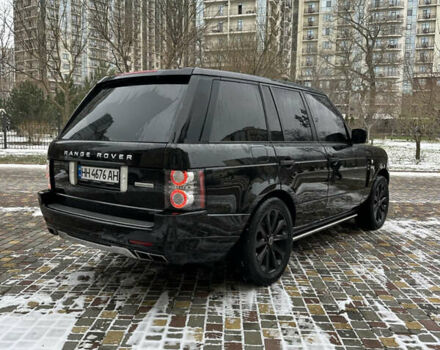 Черный Ленд Ровер Рендж Ровер, объемом двигателя 5 л и пробегом 195 тыс. км за 14500 $, фото 4 на Automoto.ua