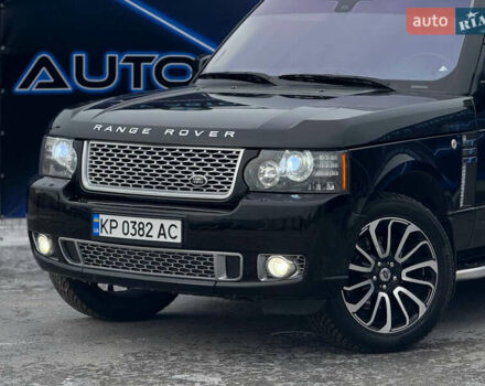 Черный Ленд Ровер Рендж Ровер, объемом двигателя 5 л и пробегом 189 тыс. км за 13300 $, фото 1 на Automoto.ua