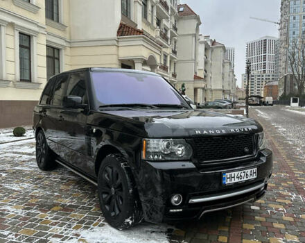 Черный Ленд Ровер Рендж Ровер, объемом двигателя 5 л и пробегом 195 тыс. км за 14500 $, фото 2 на Automoto.ua