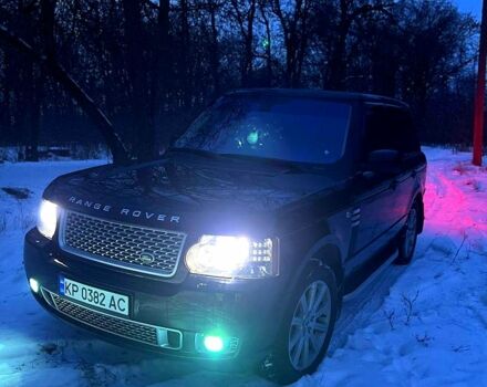 Черный Ленд Ровер Рендж Ровер, объемом двигателя 5 л и пробегом 315 тыс. км за 15000 $, фото 4 на Automoto.ua