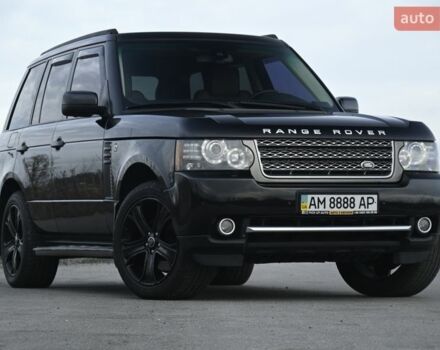 Черный Ленд Ровер Рендж Ровер, объемом двигателя 3.63 л и пробегом 142 тыс. км за 18800 $, фото 1 на Automoto.ua