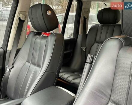 Черный Ленд Ровер Рендж Ровер, объемом двигателя 5 л и пробегом 150 тыс. км за 19800 $, фото 9 на Automoto.ua