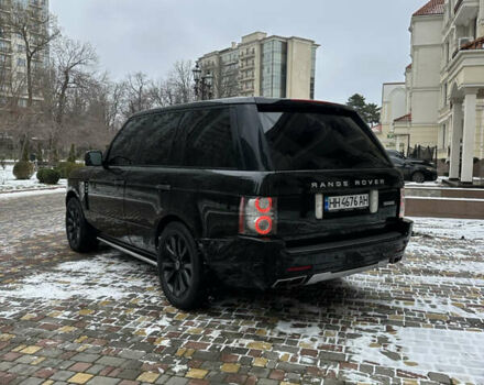 Черный Ленд Ровер Рендж Ровер, объемом двигателя 5 л и пробегом 195 тыс. км за 14500 $, фото 6 на Automoto.ua