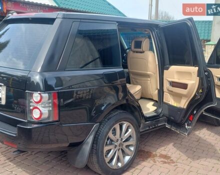 Черный Ленд Ровер Рендж Ровер, объемом двигателя 3.63 л и пробегом 225 тыс. км за 12100 $, фото 8 на Automoto.ua