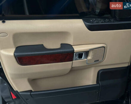 Черный Ленд Ровер Рендж Ровер, объемом двигателя 5 л и пробегом 189 тыс. км за 13300 $, фото 10 на Automoto.ua