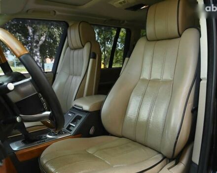 Черный Ленд Ровер Рендж Ровер, объемом двигателя 3.6 л и пробегом 142 тыс. км за 19500 $, фото 24 на Automoto.ua