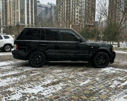 Черный Ленд Ровер Рендж Ровер, объемом двигателя 5 л и пробегом 195 тыс. км за 14500 $, фото 3 на Automoto.ua