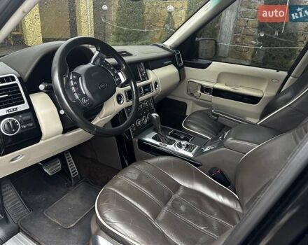 Чорний Ленд Ровер Рендж Ровер, об'ємом двигуна 5 л та пробігом 189 тис. км за 14500 $, фото 4 на Automoto.ua