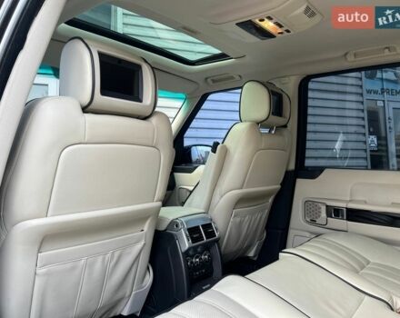 Чорний Ленд Ровер Рендж Ровер, об'ємом двигуна 5 л та пробігом 217 тис. км за 13900 $, фото 21 на Automoto.ua