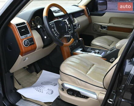 Черный Ленд Ровер Рендж Ровер, объемом двигателя 3.63 л и пробегом 142 тыс. км за 18800 $, фото 25 на Automoto.ua