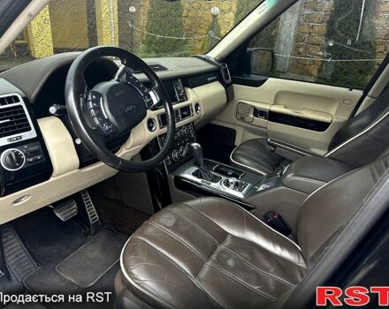 Чорний Ленд Ровер Рендж Ровер, об'ємом двигуна 5 л та пробігом 189 тис. км за 16000 $, фото 4 на Automoto.ua